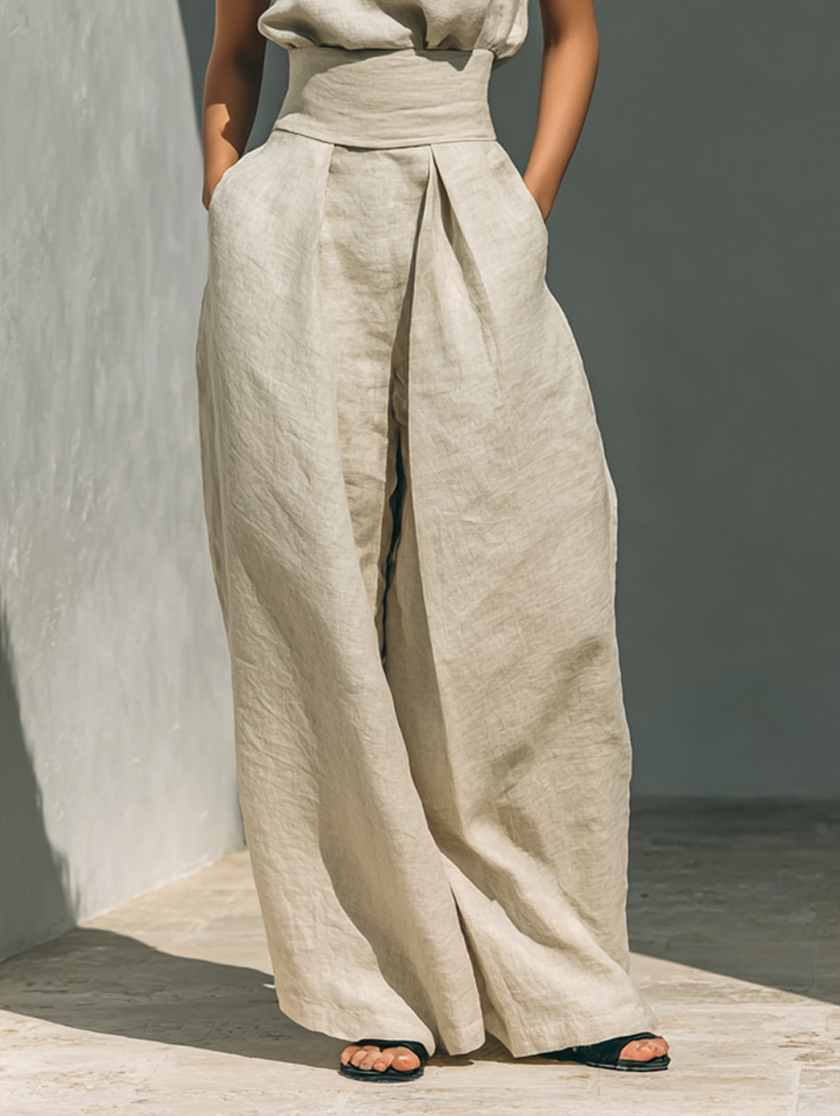 Set Blusa e Pantaloni Larga
