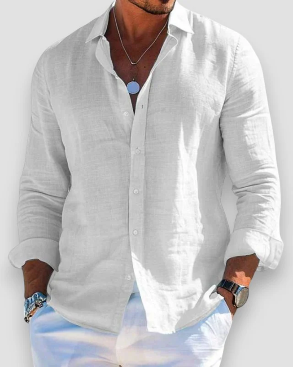 Roberto - Camisa casual para hombre