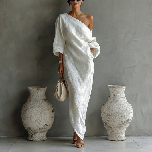 Federica™ - Abito Asimmetrico Elegante