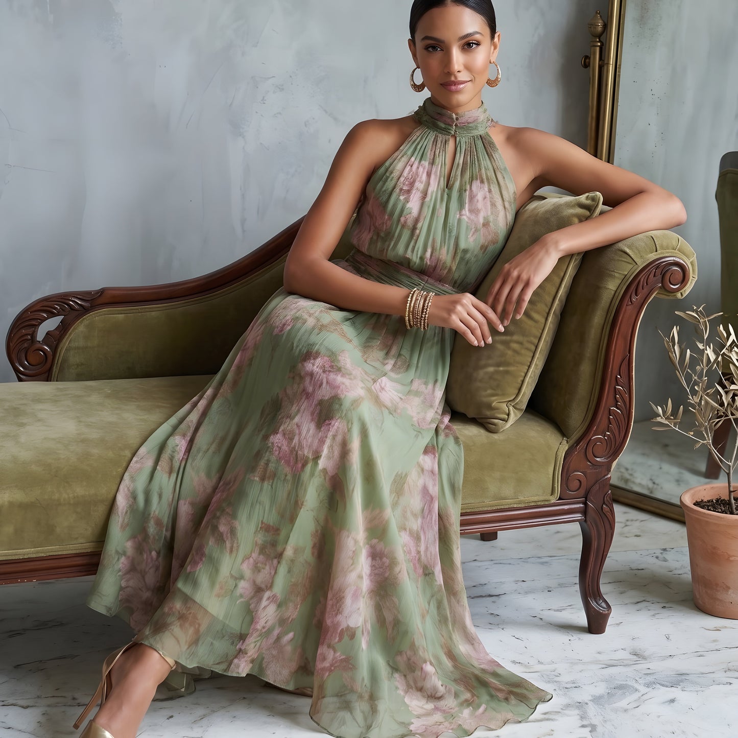 Laura - Vestido Aurora Floral