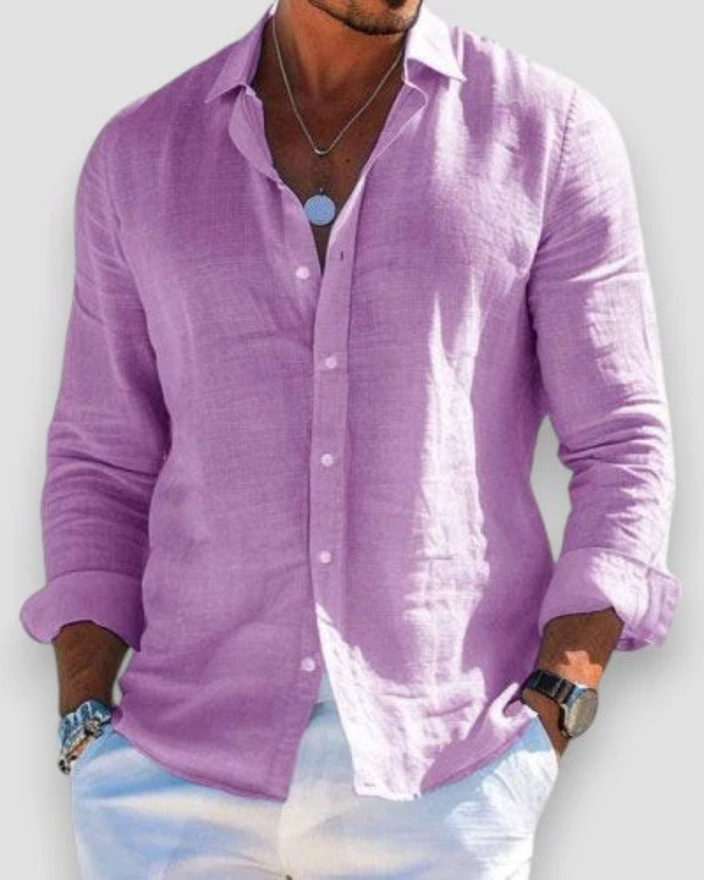 Roberto - Camisa casual para hombre