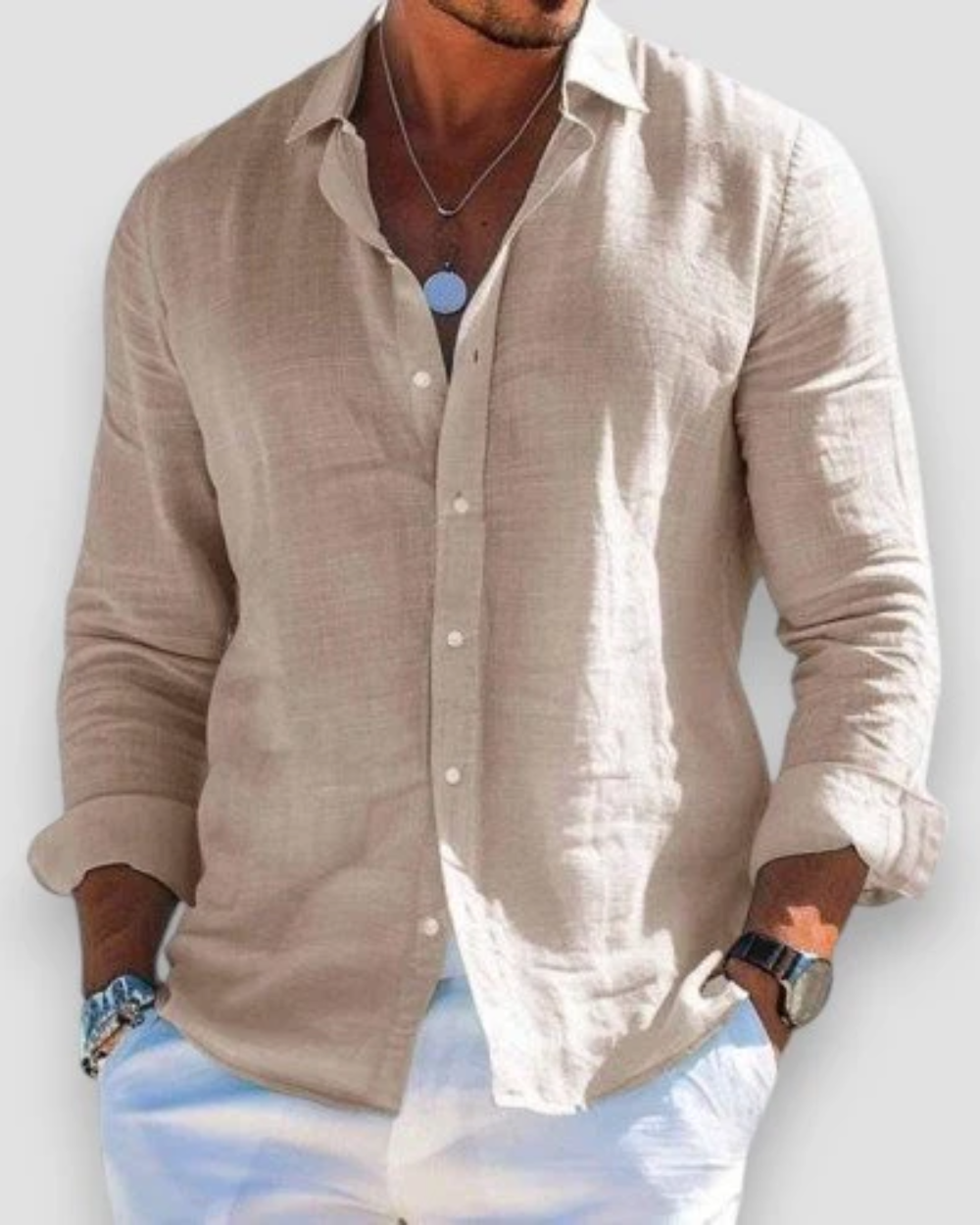 Roberto - Camisa casual para hombre