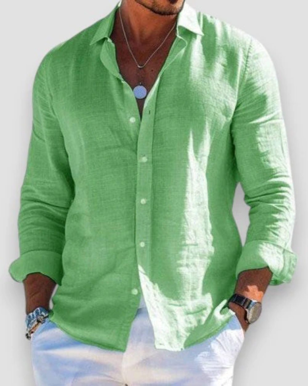 Roberto - Camisa casual para hombre