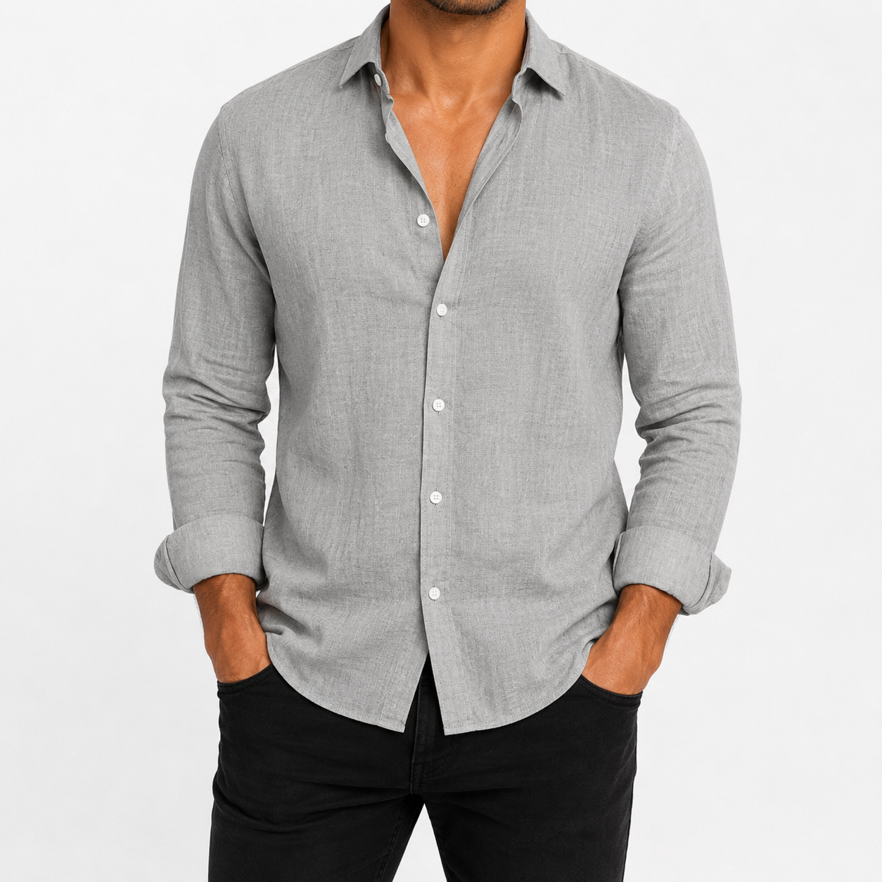 Roberto - Camisa casual para hombre