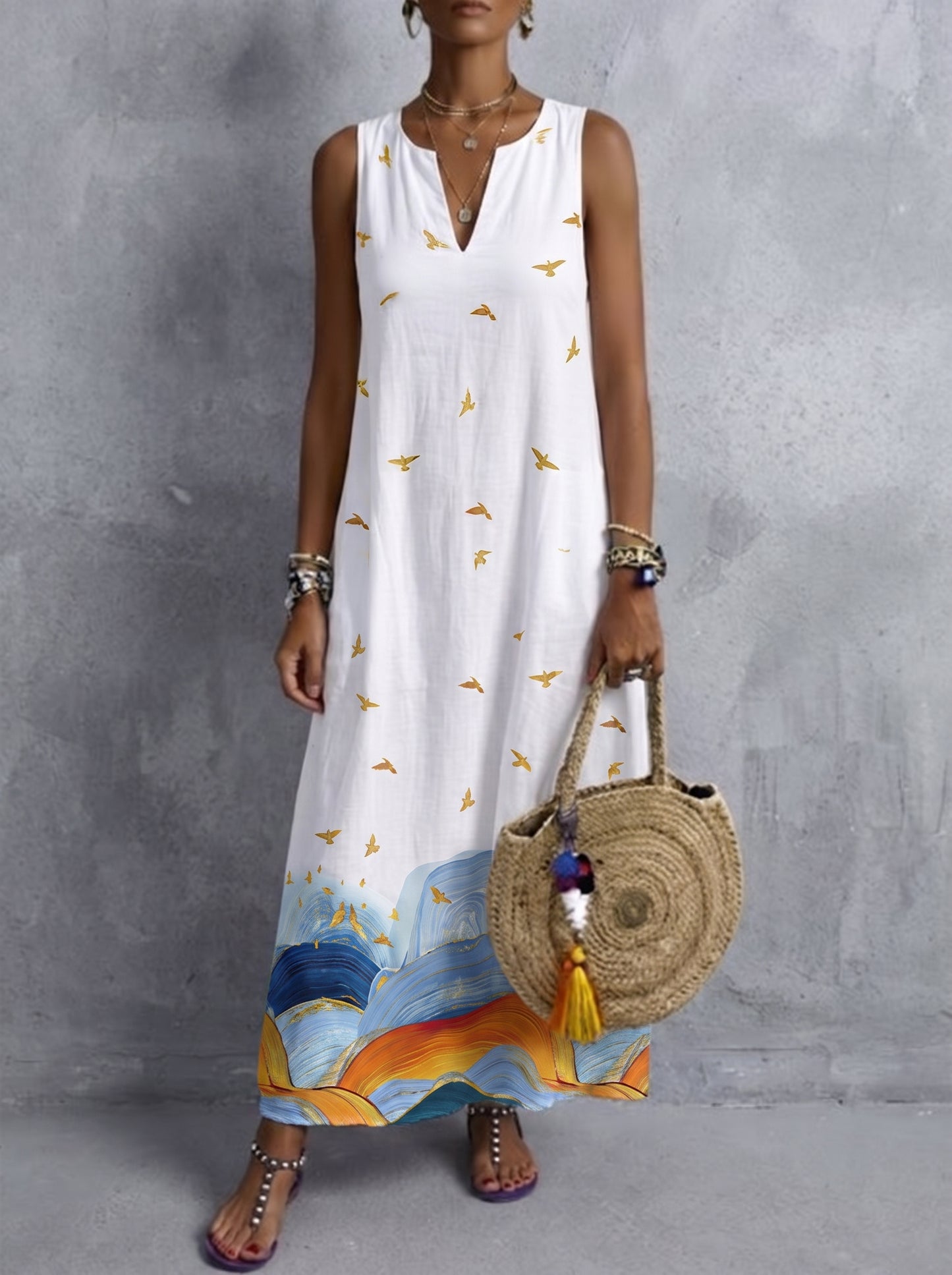 Juliana | Vestido Maxi Bohemio